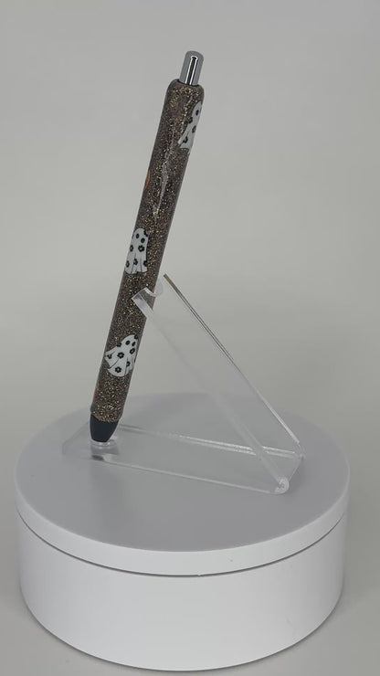 Boo-tiful Fall Ghost Glitter Gel Pen