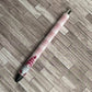 Pink Gnome Plaid Print Gel Pen