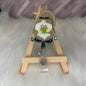 Gnome with Present Interchangeable Topper
