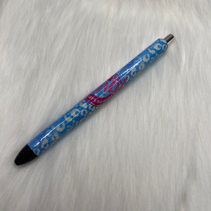 Barbie Print Wrapped Gel Pen