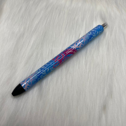 Barbie Print Wrapped Gel Pen